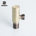 1/2 3/8 Triangle bronze plated quick open water inlet brass angle valve